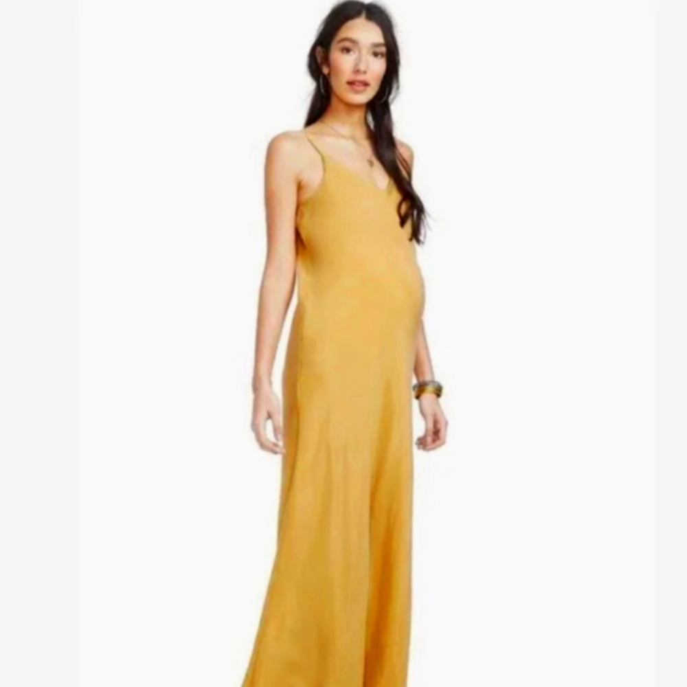 Hatch Ricky Slip Dress in Marigold